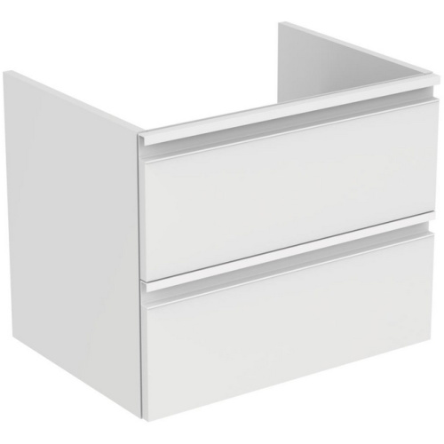 Тумба с раковиной подвесная Ideal Standard Tesi T0050 60 см 2 ящика, белая, серая, черная, другие - фото 7