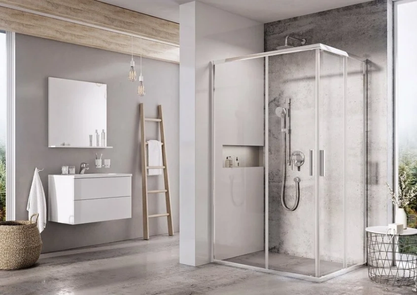 Душевой уголок Ravak Blix Slim X1XM 120x80 см прямоугольный - фото 3