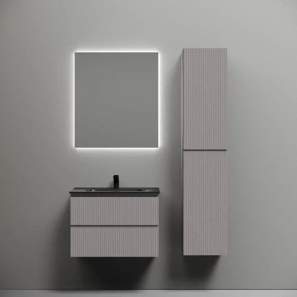 Тумба под раковину подвесная Sancos Snob T 70 см Doha Soft, комплект (набор) - фото 8