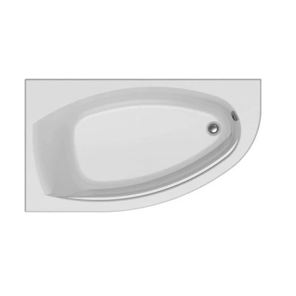 Акриловая ванна Eurolux Bergamy, 160 х 90 см, белая, L/R - фото 1