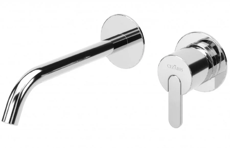 Смеситель для раковины Cezares LEAF-BLI2 встраиваемый - фото 1