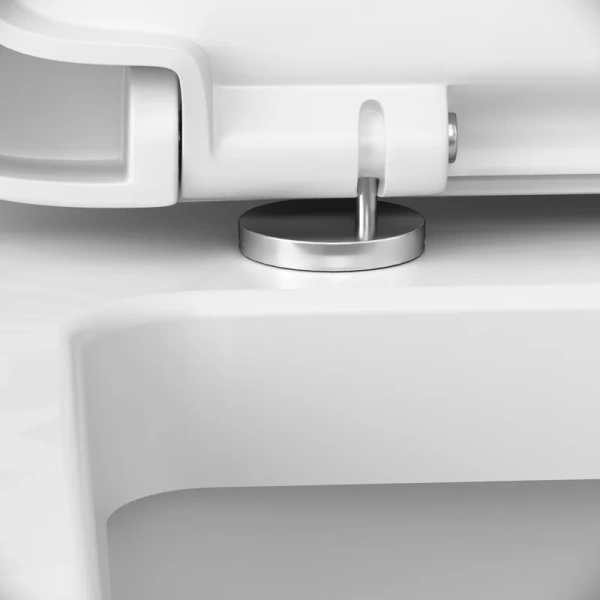 Унитаз напольный Am.Pm Spirit 2.0 C701438WH приставной, сиденье с микролифтом , с антивсплеском index_1 - фото 14