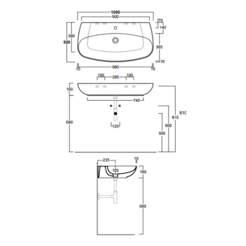 Схема, подвесные, накладные (на столешницу) - фото 5