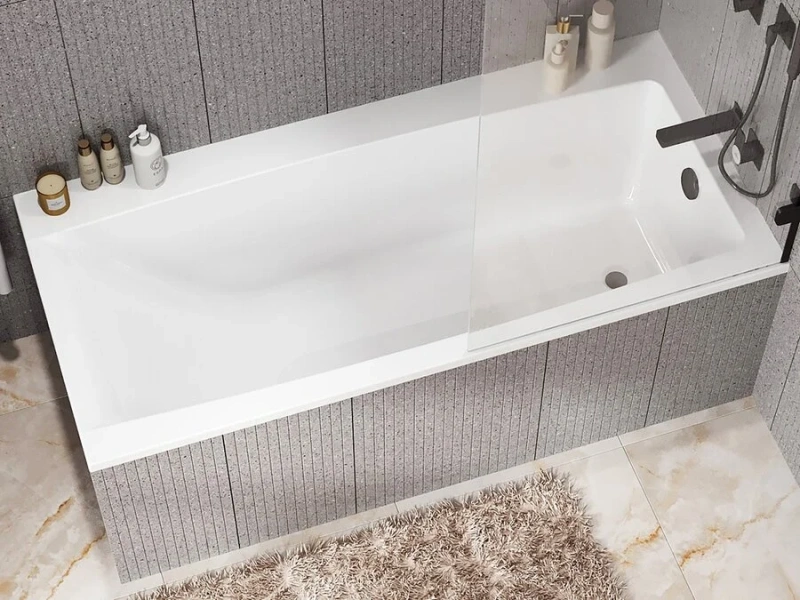 Ванна из искусственного камня Belux Импульс-2 ВИ-2-1700, 4810924266491, 170 x 80 см, белый, без гидромассажа - фото 6