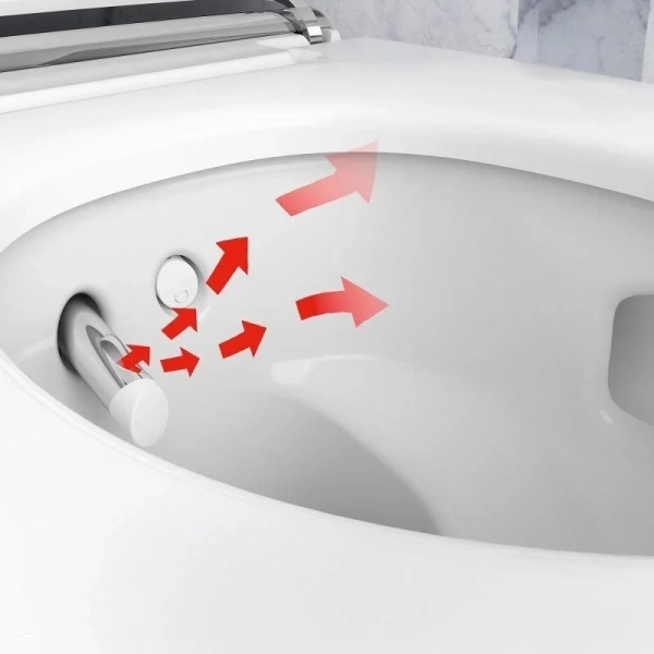 Унитаз подвесной Geberit AquaClean белый - фото 3