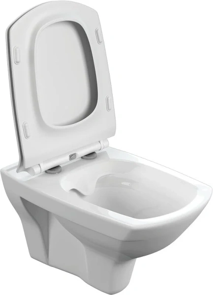 Унитаз с инсталляцией Cersanit Carina с кнопкой хром матовый, в наличии index_1 - фото 6