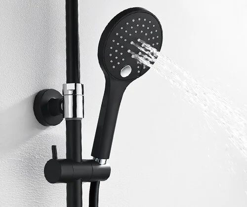 Душевая стойка WasserKRAFT A1 со смесителем, рычажные - фото 6