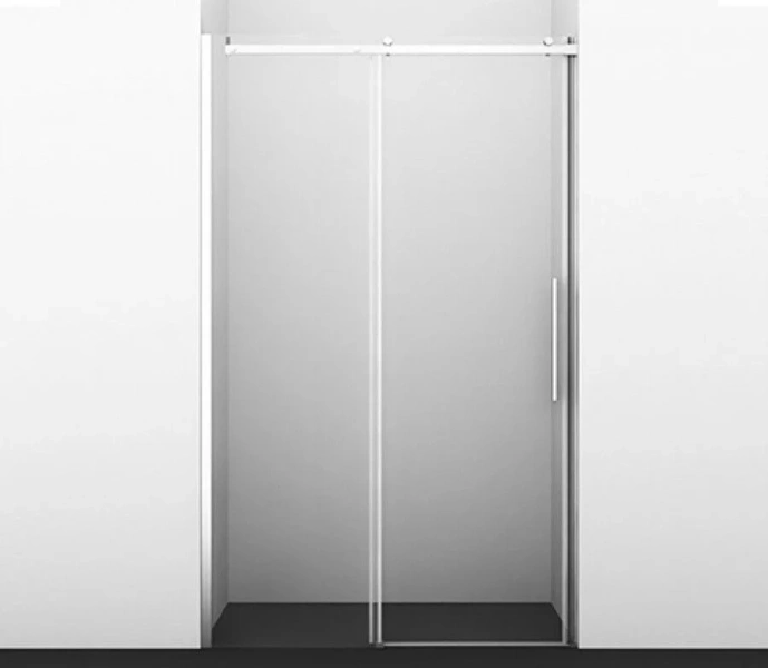 Душевая дверь WasserKRAFT Alme 120 см профиль хром, современные, hi-tech - фото 2