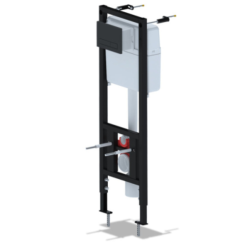 Инсталляция для унитаза АНИ Пласт с черной клавишей - фото 3