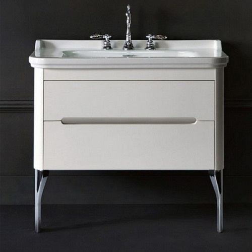 Ножки для тумбы под раковину Kerasan Waldorf 91949 алюминий, в наличии, нет в наличии - фото 2