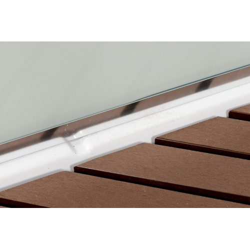 Душевая кабина Deto A 100х100 см с гидромассажем, со стеклянными задними стенками - фото 8