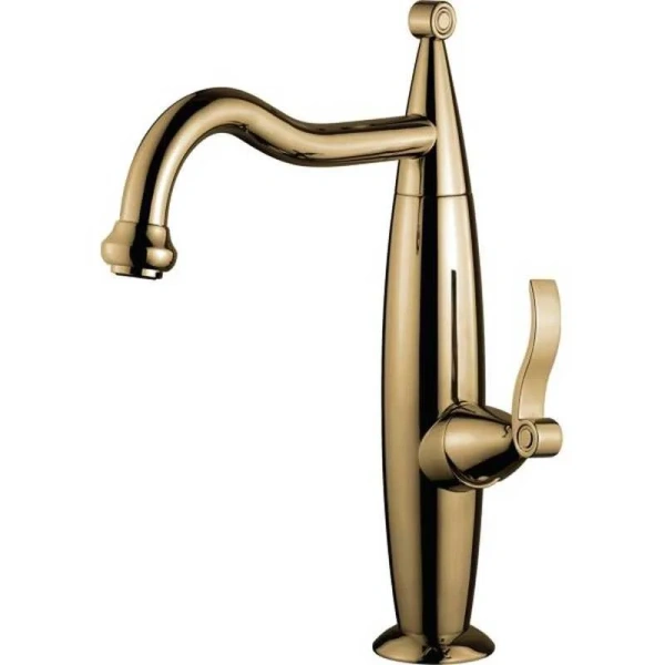 Смеситель для кухни бронза Emmevi Abel - фото 2