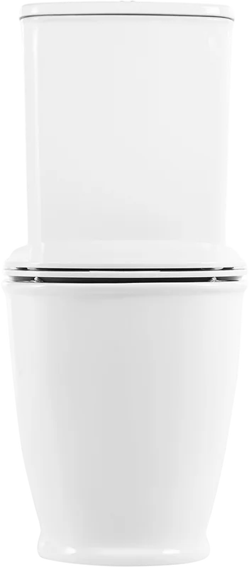 Чаша для унитаза-компакта BelBagno Prado с горизонтальным сливом, белые - фото 5
