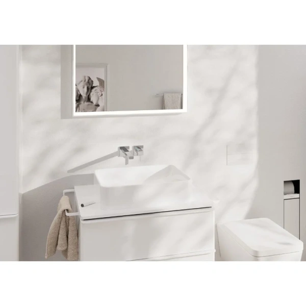 Смеситель для раковины Hansgrohe Tecturis E хром - фото 3