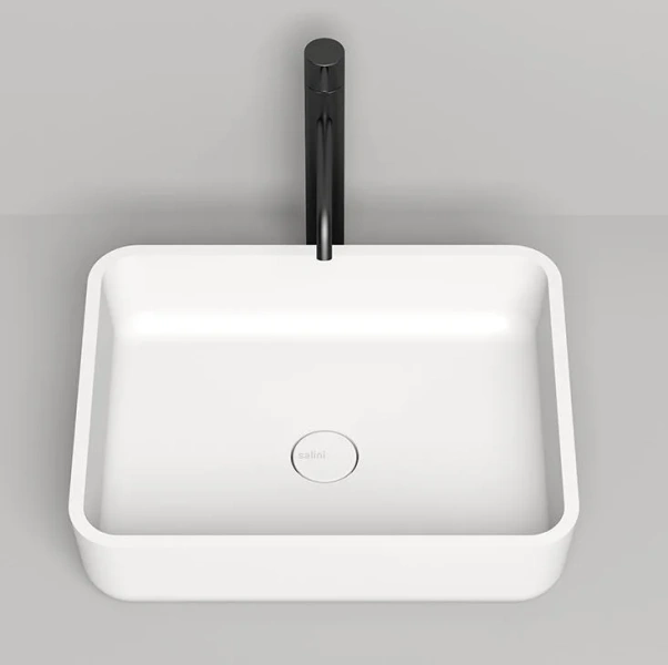 Раковина Salini Gloria 09 47 см белый матовый - фото 2