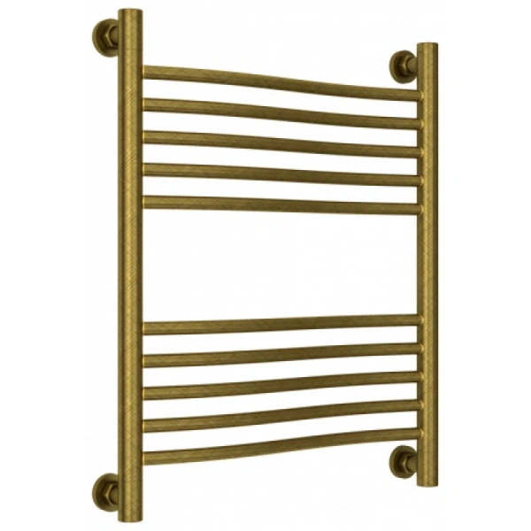 Полотенцесушитель водяной Сунержа Флюид+ 50х60 см состаренная бронза - фото 1