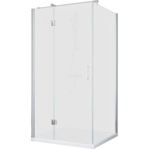 Душевой уголок стекло сатин Vegas-glass AFP-Fis 100х80 10 L