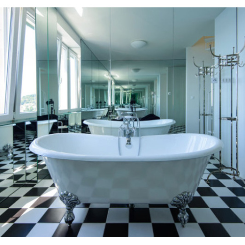 Ванна чугунная Devon & Devon Admiral 182х81 см ножки латунь полированная - фото 3