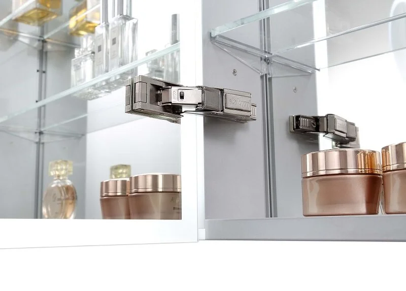 Зеркальный шкаф с подсветкой Акватек 60 см сенсорное управление, современные, hi-tech - фото 4