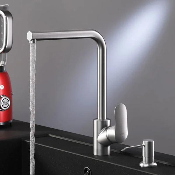 Смеситель для кухни Am.Pm Like сатин, современные, hi-tech - фото 3