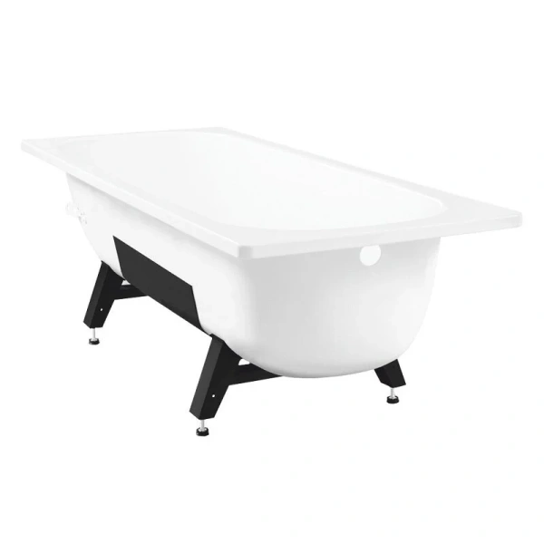 Стальная ванна ВИЗ Tevro 170х70 Т-72902 белая, с ножками в комплекте, толщина 2.7мм Donna Vanna - фото 2