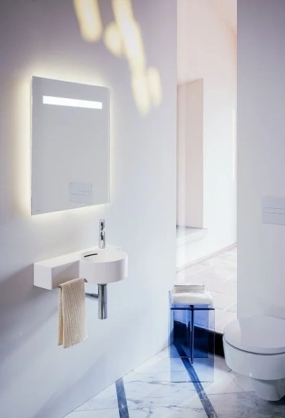 Раковина Laufen Val 55 см полка слева - фото 3