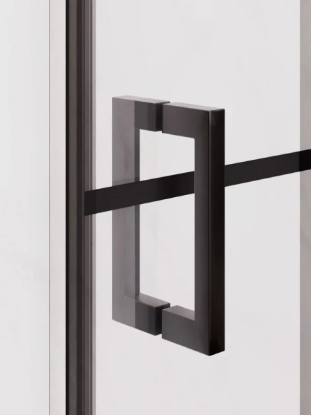 Душевой уголок RGW Passage PA-34B 90x90 см с черным принтом - фото 4