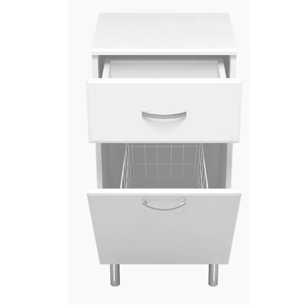 Тумба напольная Misty Люси 40 см с бельевой корзиной, 40 см - фото 3