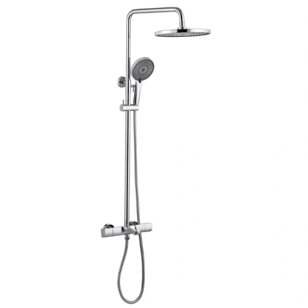 Душевая стойка Abber Thermostat хром - фото 1