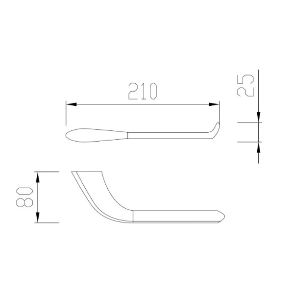 Бумагодержатель Abber Nord хром, современные, hi-tech - фото 2