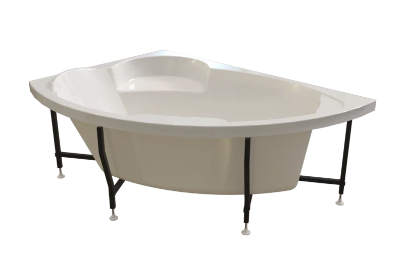 Акриловая ванна Радомир Алари 2-78-0-1-1-218/2-78-0-2-1-218, 168 х 120 см, L/R, фронтальный экран, каркас в комплекте, белая, угловые, приставные, встраиваемые - фото 6