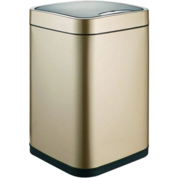 Мусорное ведро WeltWasser WW ME 35 л шампань золото - фото 1