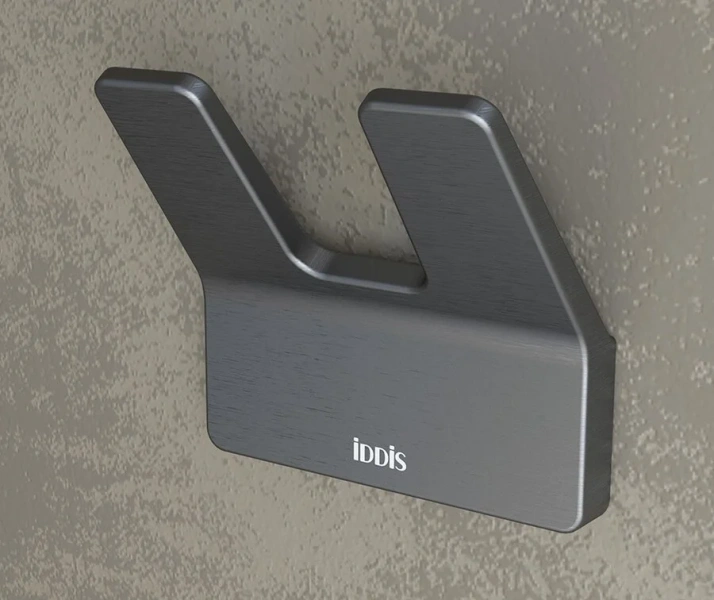 Крючок для ванной IDDIS Slide графит, другие - фото 3