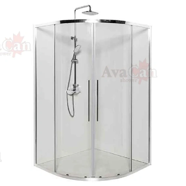 Душевой уголок Deto HB 90x90 см профиль хром, 90х90 - фото 5