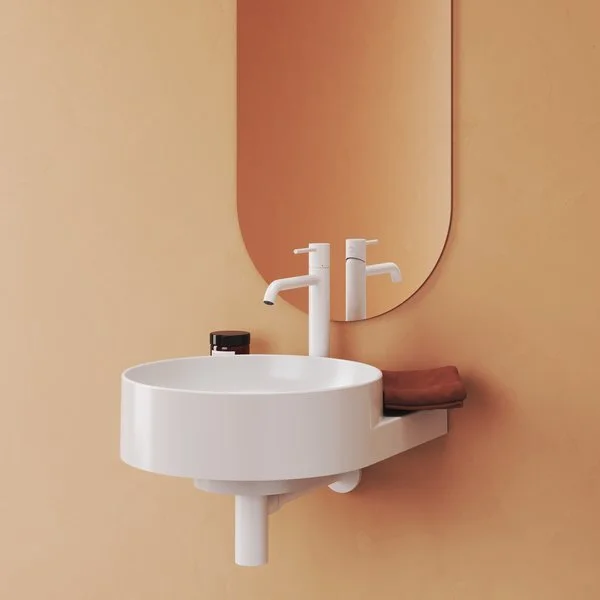 Смеситель для раковины Ravak Espirit белый матовый, белые - фото 4