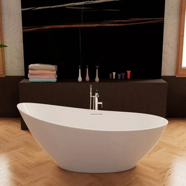 Ванна акриловая Frank F6118, 12523, 170 х 80 см, цвет белый - фото 3