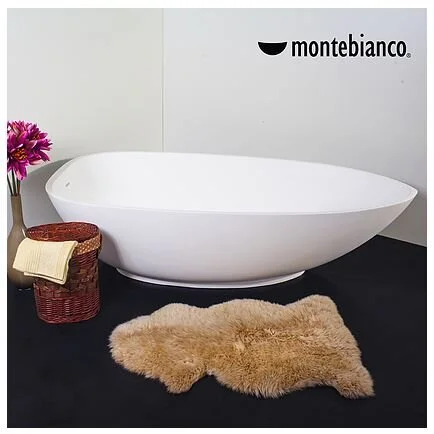 Ванна из литьевого мрамора Montebianco Canotto Due 190 х 90 см, 33050 - фото 4