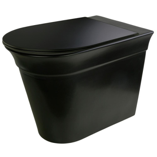 Унитаз напольный Migliore Monaco черный - фото 1
