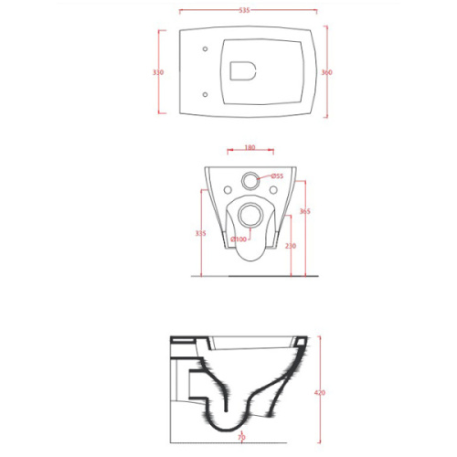 Унитаз подвесной ArtCeram Jazz белый матовый - фото 2