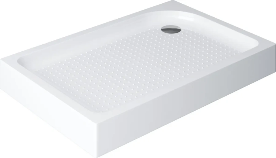 Душевой поддон BelBagno Tray-BB-AH 100х80 см акриловый правый, недорогие - фото 2