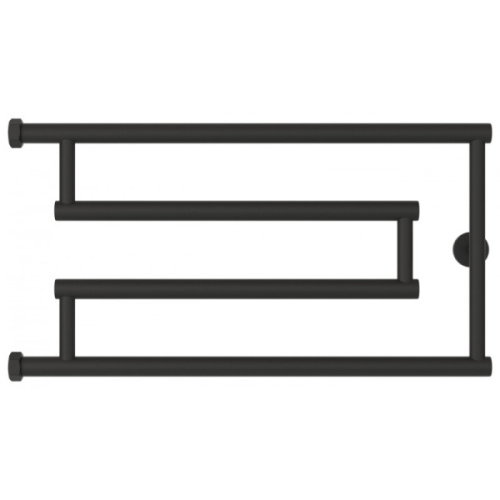 Полотенцесушитель водяной Сунержа High-Tech model G 65x32 см муар темный титан - фото 4