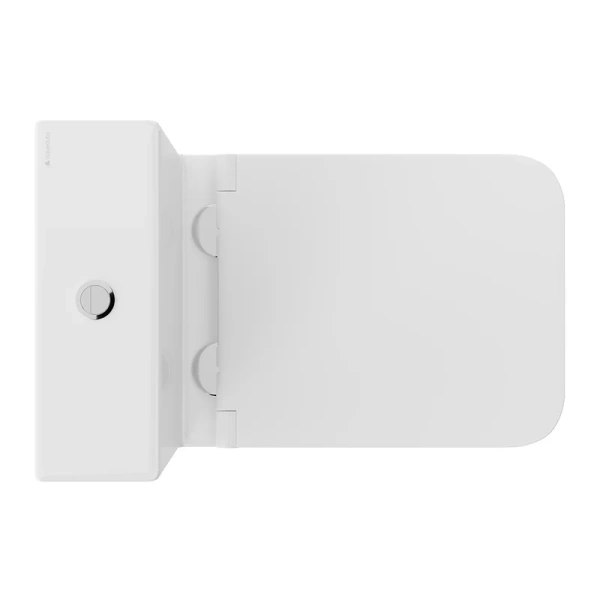 Унитаз компакт Aqueduto MACIO Plus белый глянцевый - фото 3