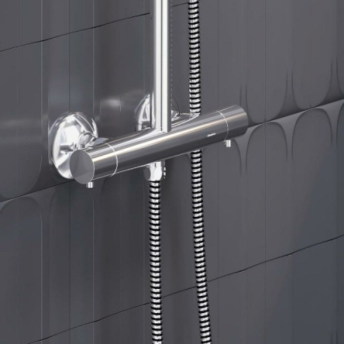 Душевая стойка Damixa Jupiter 977800 с термостатом, с термостатом - фото 6