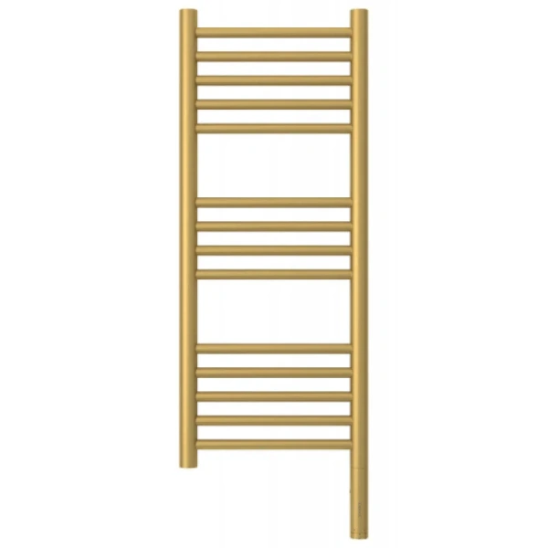 Полотенцесушитель электрический Сунержа Богема 3.0 30х80 см левый золото матовое, электрические с наружной вилкой, электрические скрытого подключения, левое подключение - фото 5