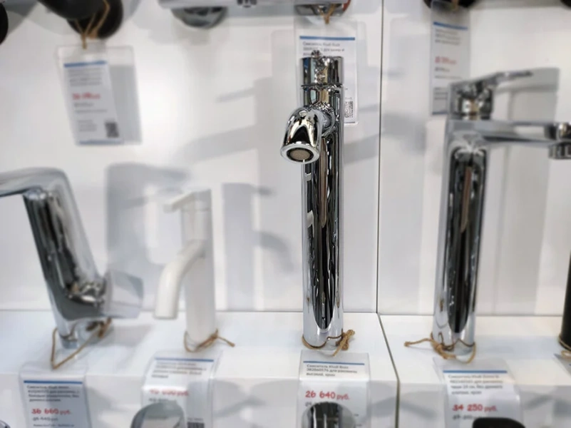 Смеситель для раковины Kludi Bozz 38286 без донного клапана, однорычажные, двухрычажные - фото 7