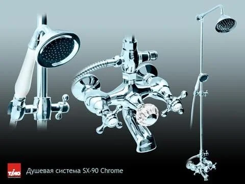 Душевая стойка Timo Nelson венге SX-90 orb - фото 3