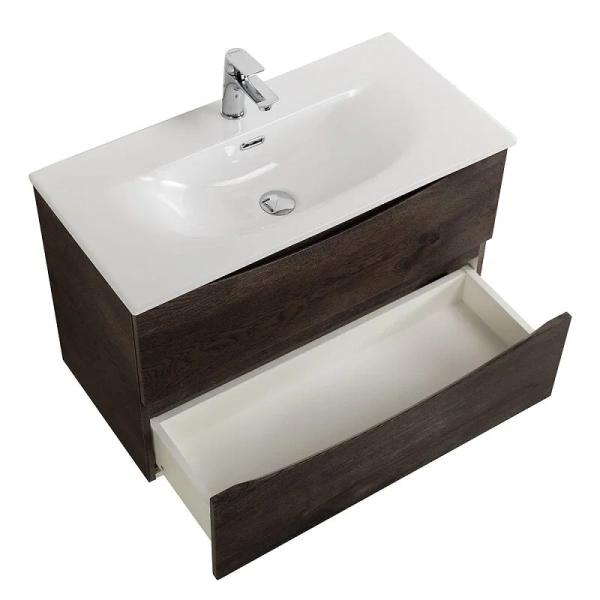 Тумба под раковину подвесная BelBagno Marino-Cer-Mini 80 см Bianco Opaco - фото 4