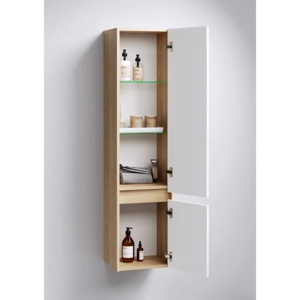 Шкаф-пенал подвесной Aqwella Сити SIT0535D 35 см с двумя дверцами, в наличии - фото 2