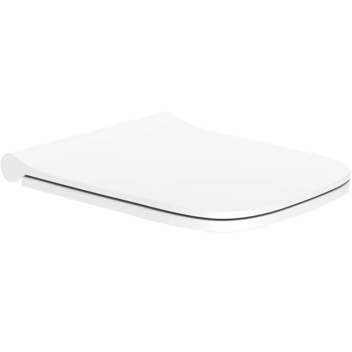 Крышка-сидение с микролифтом Boheme Bello белая - фото 1