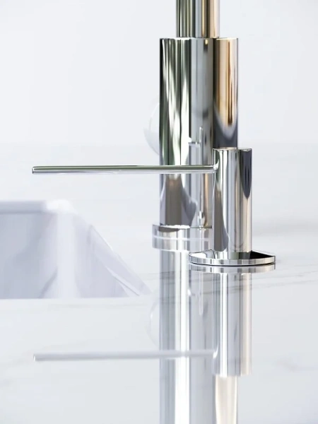 Диспенсер для жидкого мыла AM.PM Gem хром, настольные - фото 5